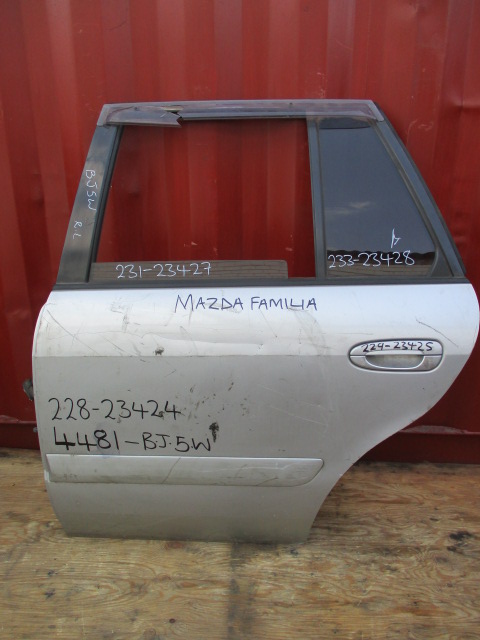 Used Mazda Familia OUTER DOOR HANDEL REAR LEFT